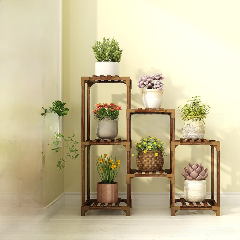 Wood Plant Stand