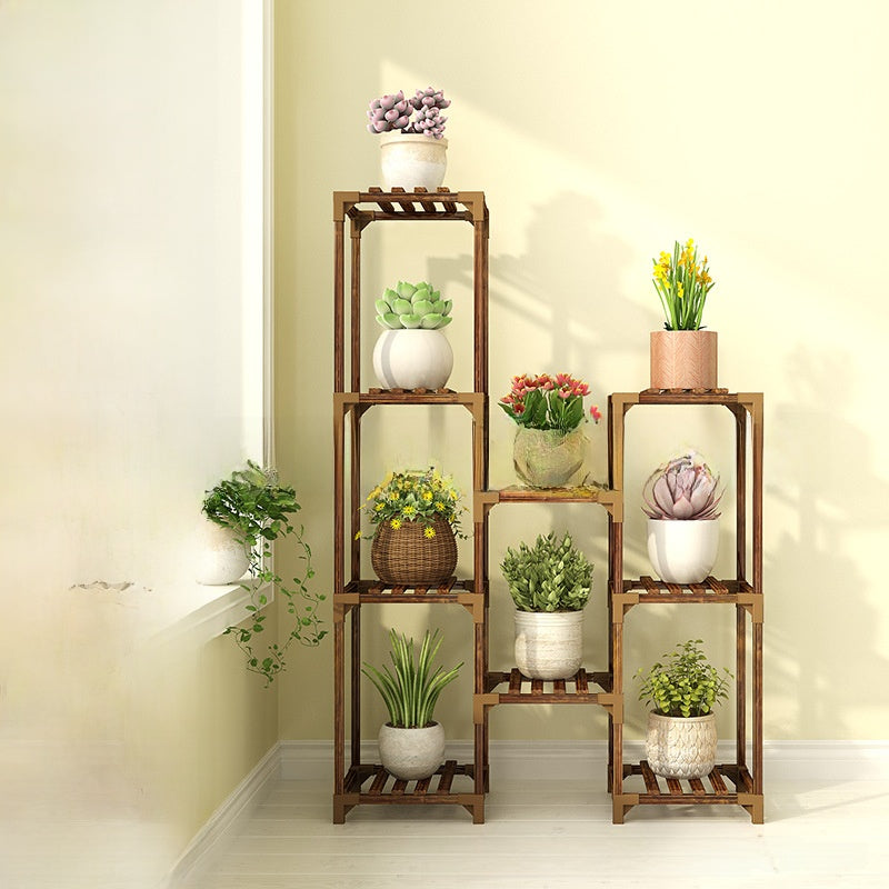 Wood Plant Stand
