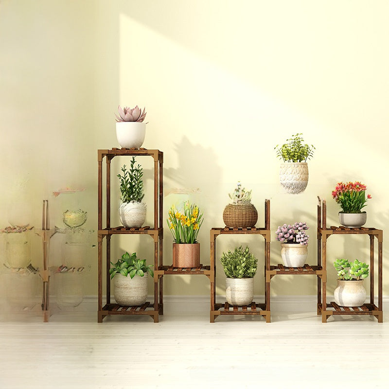 Wood Plant Stand