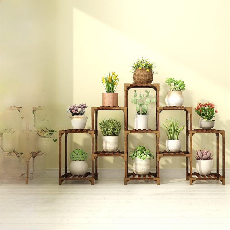 Wood Plant Stand