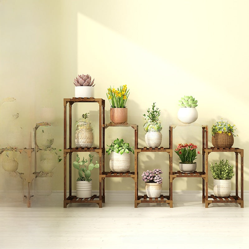 Wood Plant Stand