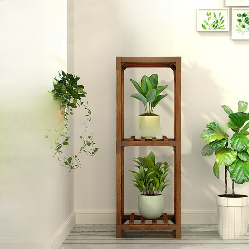 Wood Plant Stand