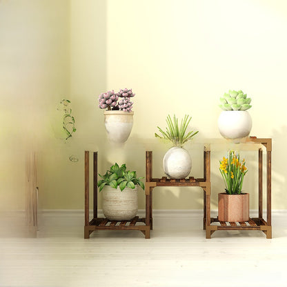 Wood Plant Stand