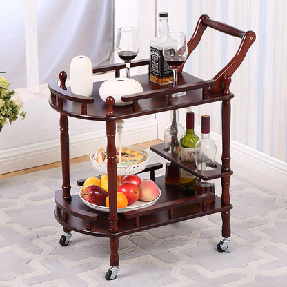 Wood Service Cart