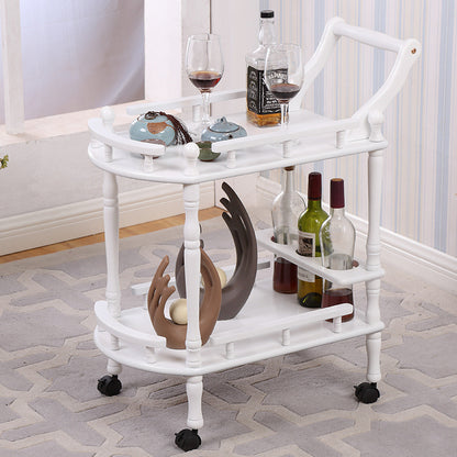 Wood Service Cart