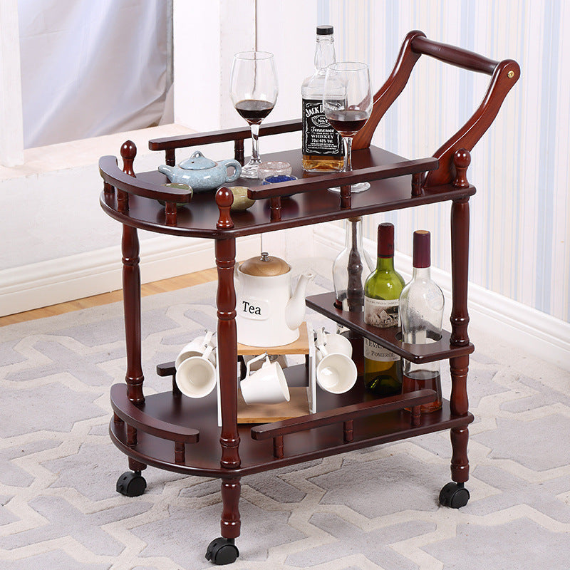 Wood Service Cart
