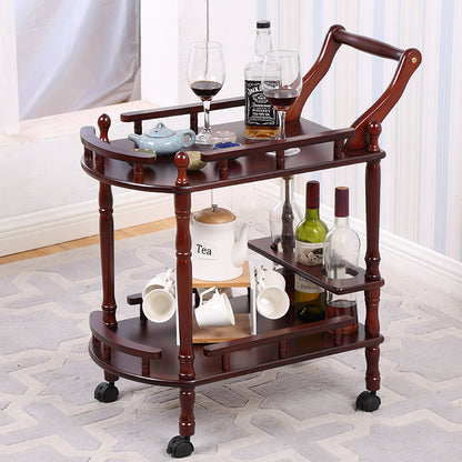 Wood Service Cart