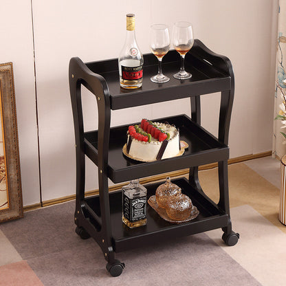 Wood Service Cart
