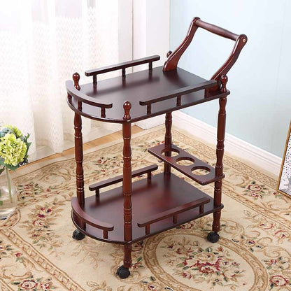 Wood Service Cart