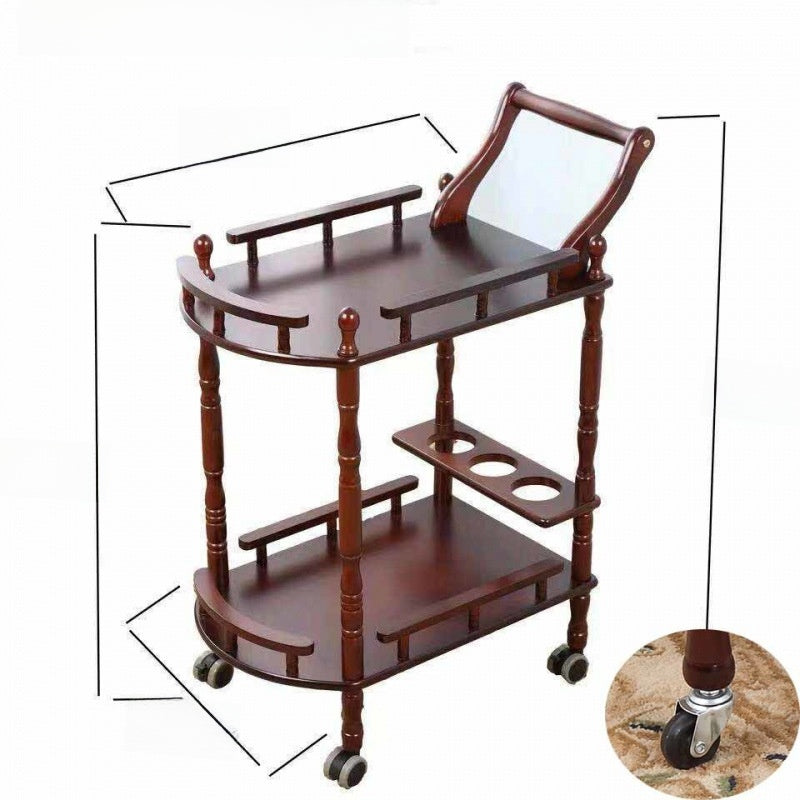 Wood Service Cart