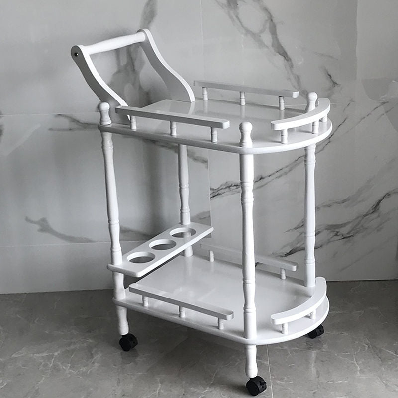Wood Service Cart