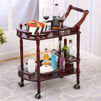 Wood Service Cart