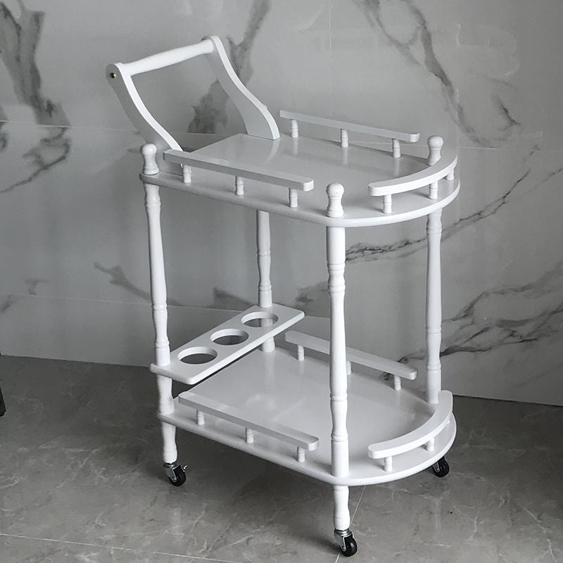 Wood Service Cart
