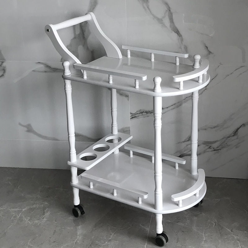 Wood Service Cart