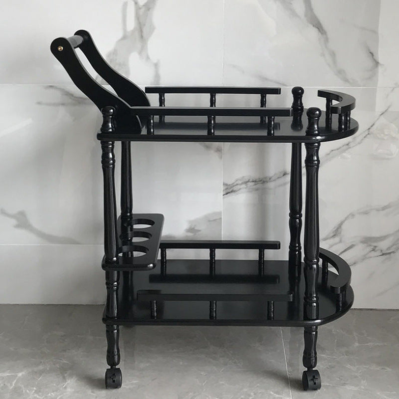 Wood Service Cart