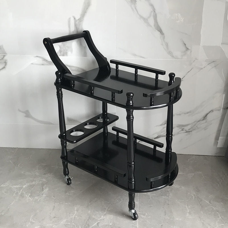 Wood Service Cart