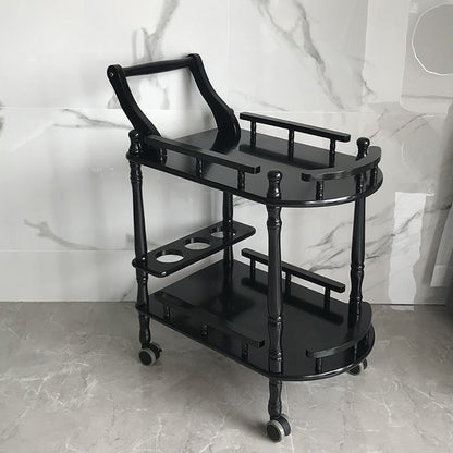 Wood Service Cart