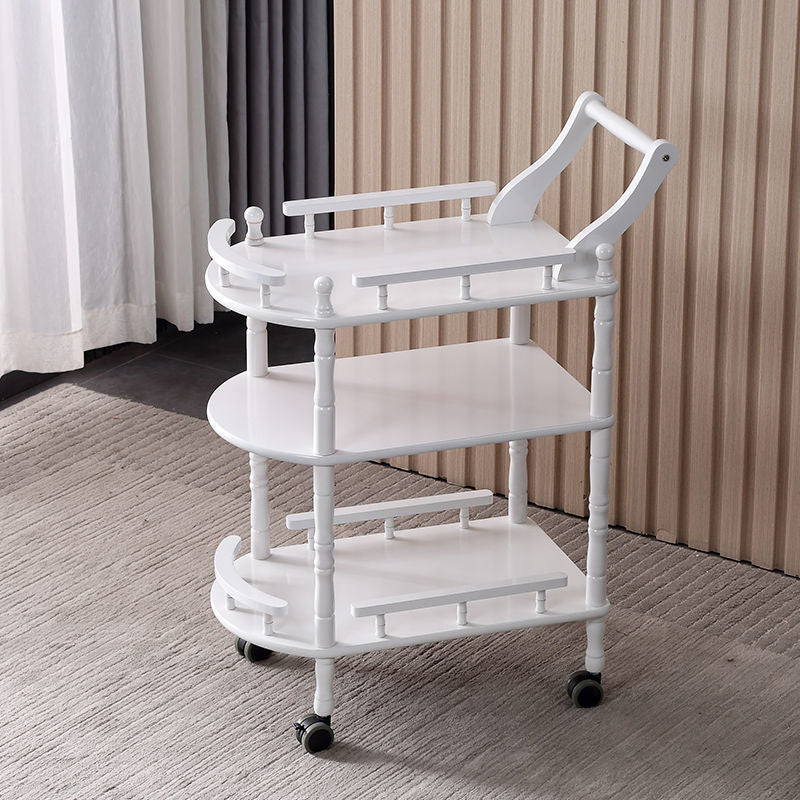 Wood Service Cart