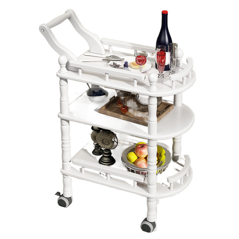 Wood Service Cart