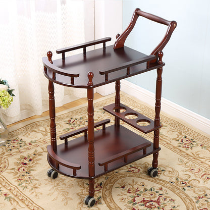 Wood Service Cart