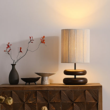 Wood Table Lamp