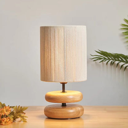 Wood Table Lamp