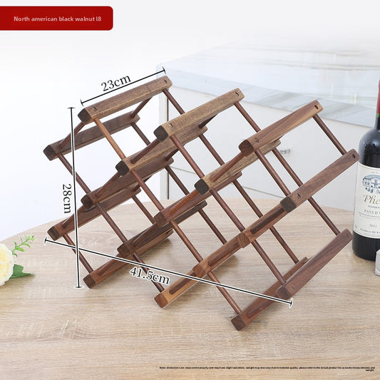 wood wine rack