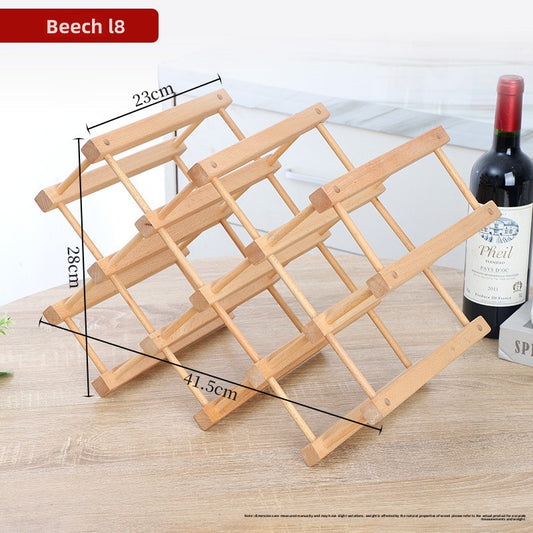 wood wine rack