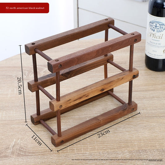 wood wine rack