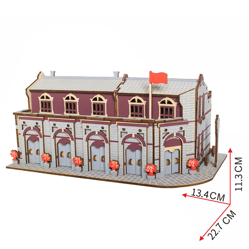 Wooden 3D Puzzle