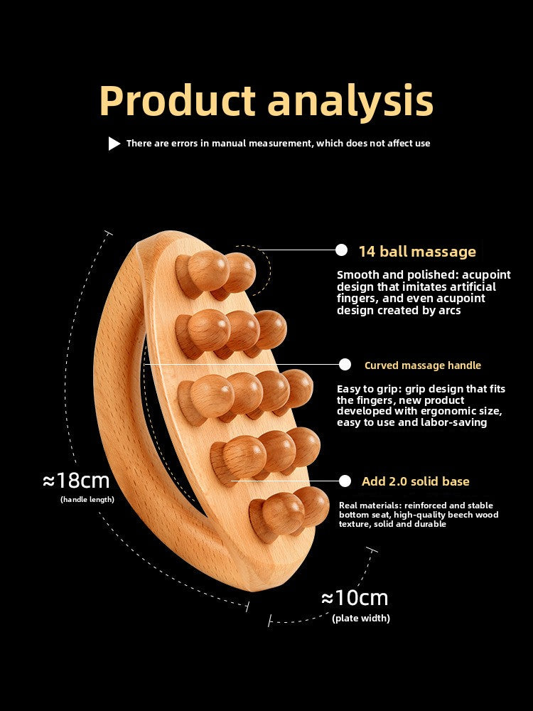 Wooden Acupressure Body Massager