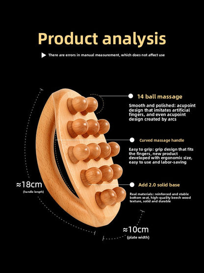 Wooden Acupressure Body Massager