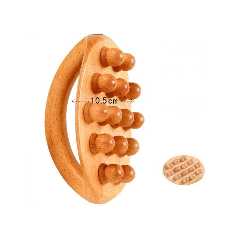 Wooden Acupressure Massage Brush