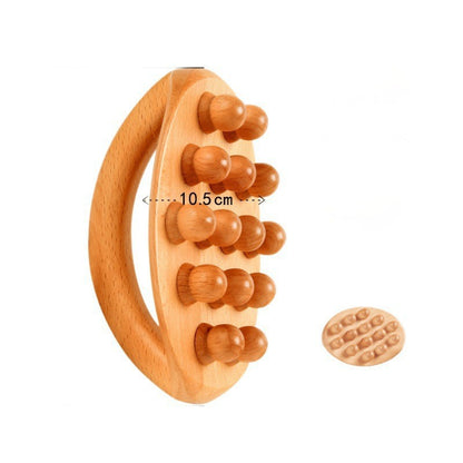Wooden Acupressure Massage Brush