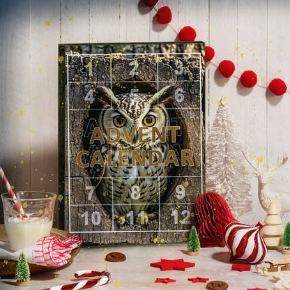 wooden advent calendar
