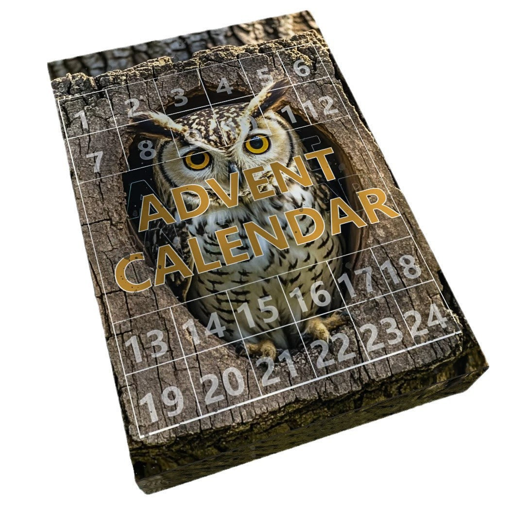 wooden advent calendar