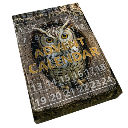 wooden advent calendar