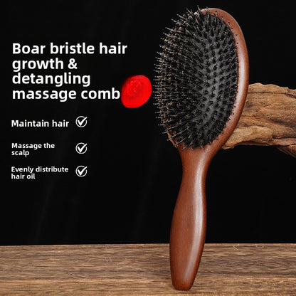 Wooden Air Cushion Hair Comb