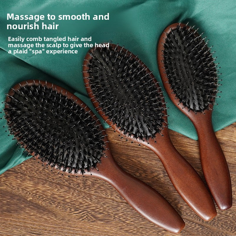 Wooden Air Cushion Hair Comb
