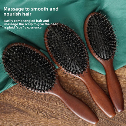 Wooden Air Cushion Hair Comb