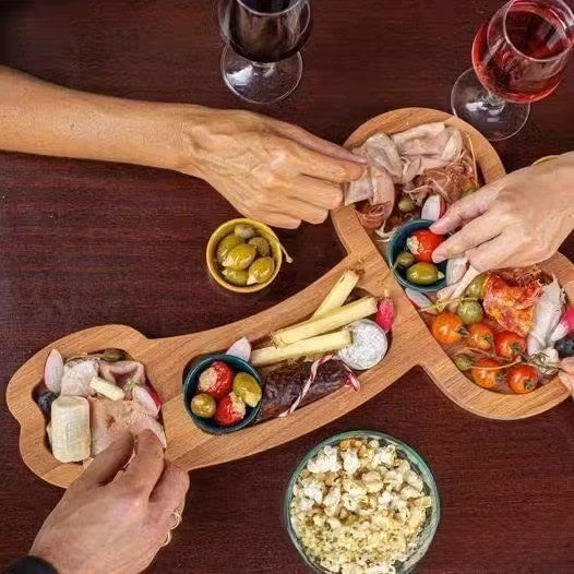 Wooden Appetizer Tray