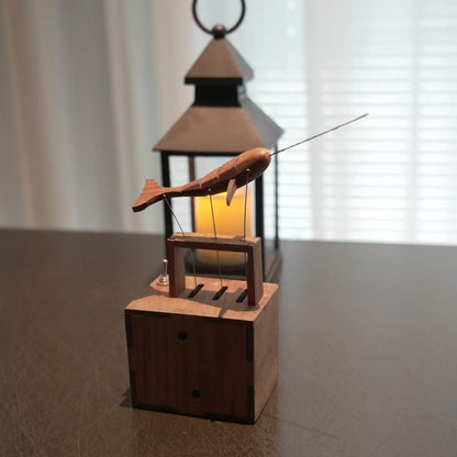 wooden automata toy