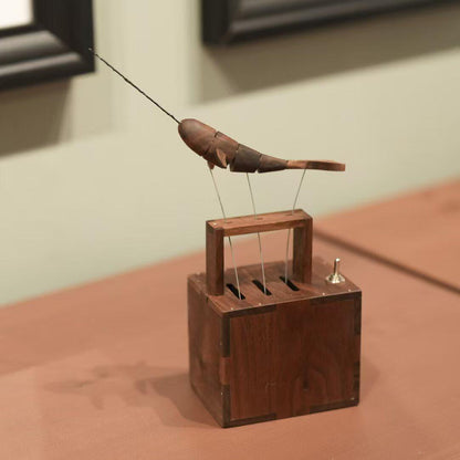 wooden automata toy