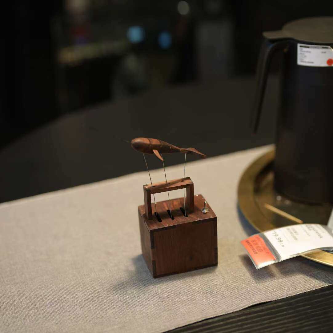wooden automata toy