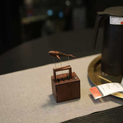 wooden automata toy