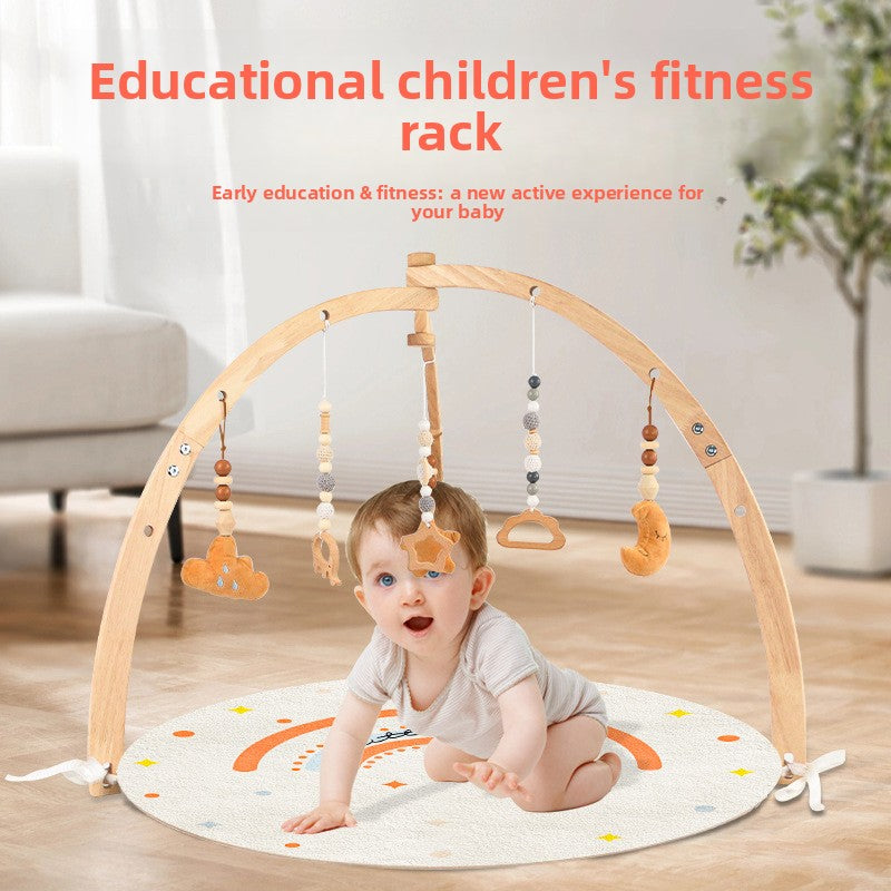 Wooden Baby Fitness Training Rack