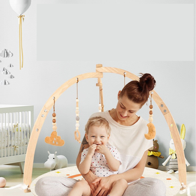 Wooden Baby Fitness Training Rack