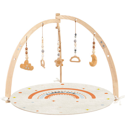 Wooden Baby Fitness Training Rack