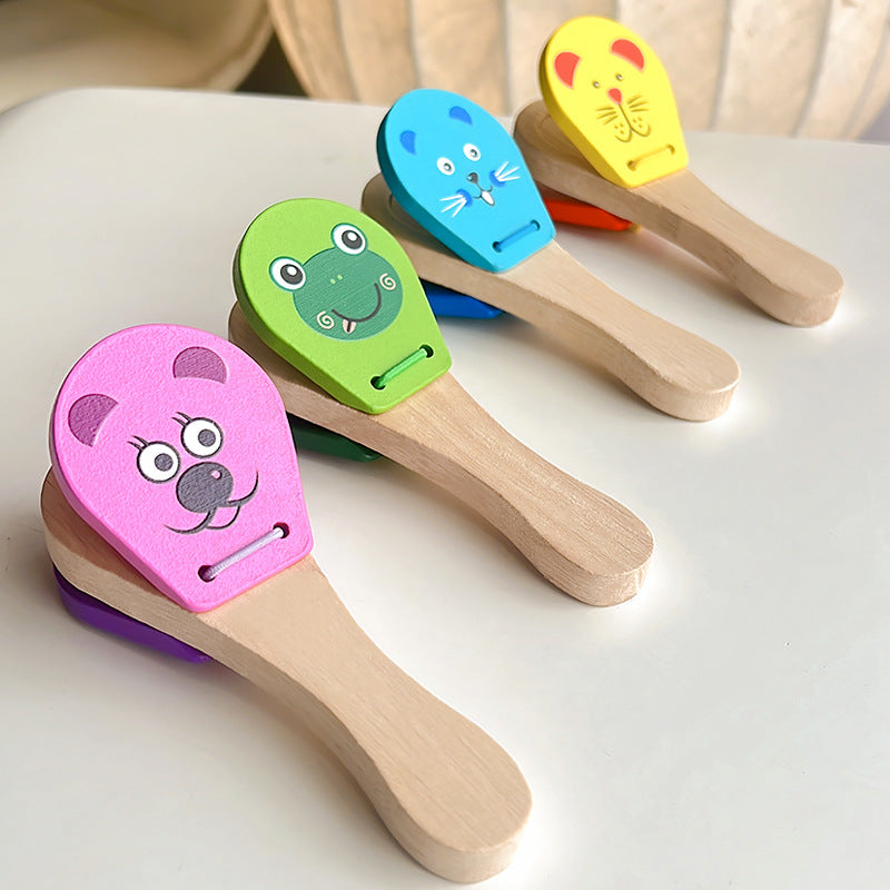 Wooden Baby Rattle
