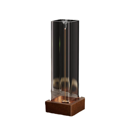 Wooden Backflow Incense Burner with Creative Designs